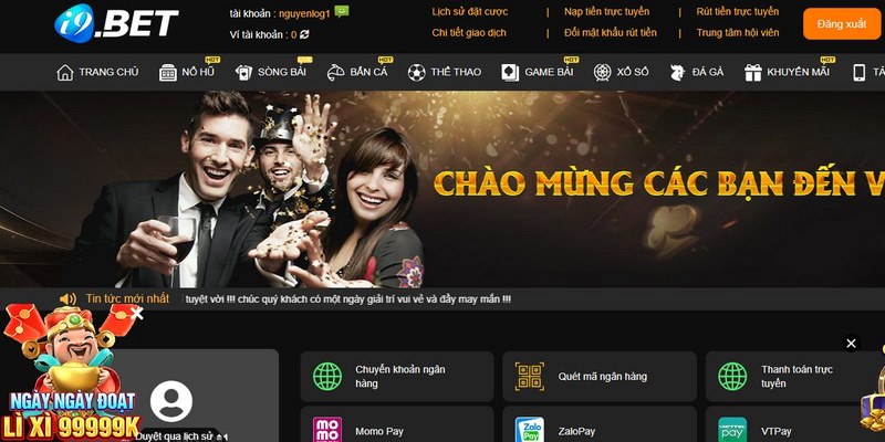 Đăng nhập i9BET nhanh chóng